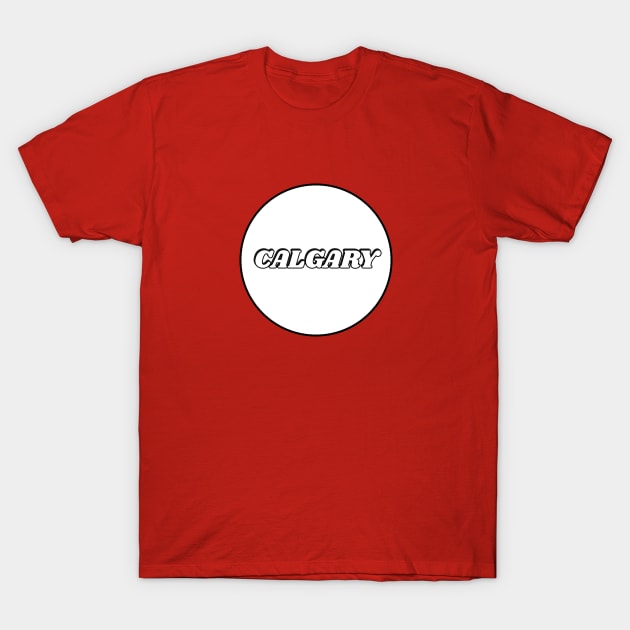 CALGARY CANADA T-Shirt by brightnomad